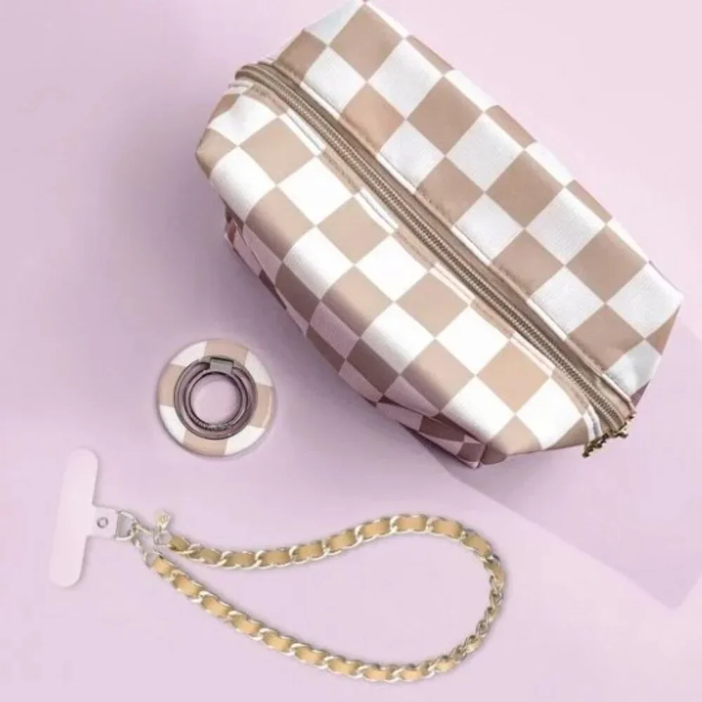 Velvet Caviar Phone Accessories Set, Nude Vibe Checker